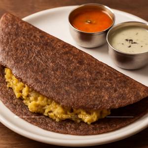 Ragi Masala Dosa