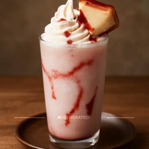 Strawberry Cheesecake Frappe