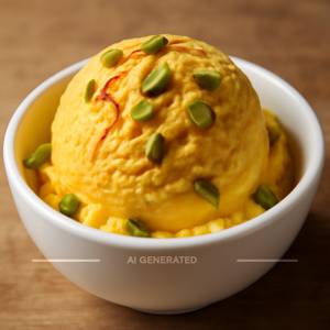 Kesar Pista Ice Cream