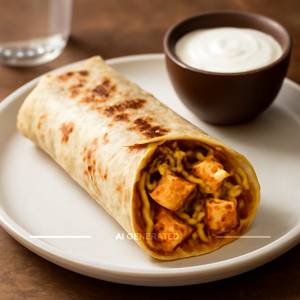 Cheese Paneer Shawarma