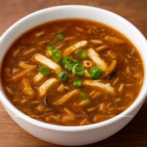 Chicken hot and sour soup