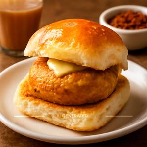 Butter Vada Pav