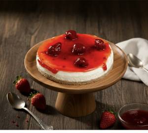 Strawberry Cheesecake Eggless