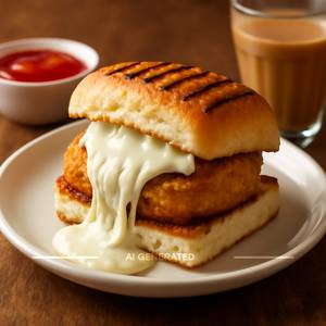 Cheese Grill Vada Pav