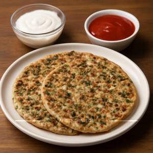 Combo Paneer Methi Paratha (2 Pcs)