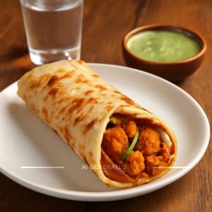 Chicken Bhuna Roll
