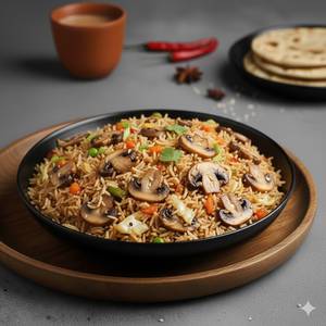 Mushroom Fry Rice