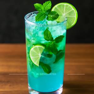 Blue Lagoon Mojito