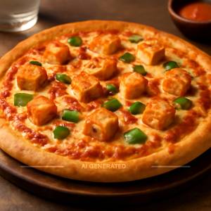 Periperi Paneer Cheese Pizza