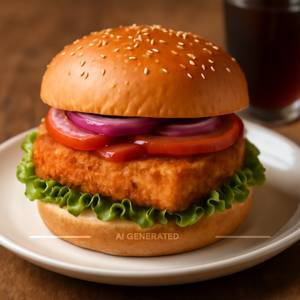 Crispy Paneer Burger