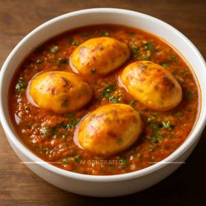 Egg masala curry                                                                           