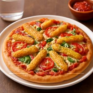 Babycorn Pizza