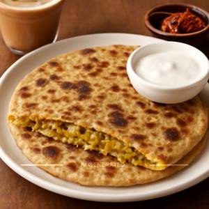2 Gobhi Paratha