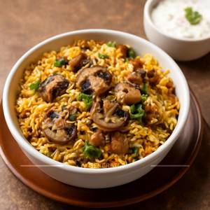Mushroom Biryani