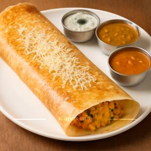 Butter Cheese Masala Dosa