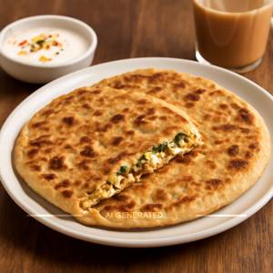 Paneer Paratha (2 Pieces)