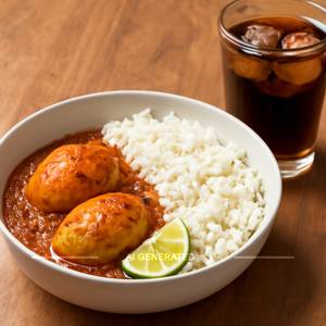 Egg Curry Rice Bowl