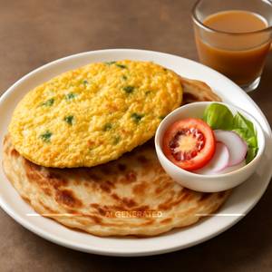 Omelette Paratha