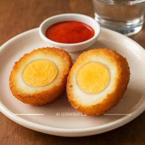 Boiled Egg Fry (2 Pcs)
