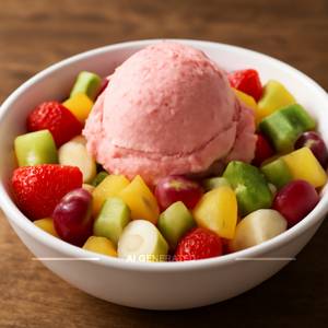 Mix  Fruits Ice  Cream