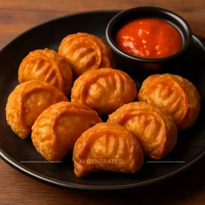 Veg Fried Momos [8 Pcs]