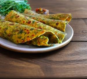 2 Methi Paratha