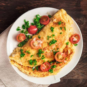 Tomato & Cheese Omelette
