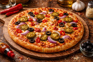 Veg Fire House Pizza