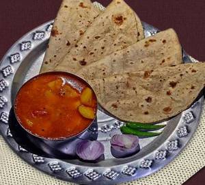 Roti 4Pcs. And Alu Tarkari