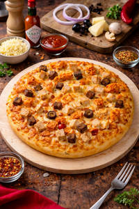 Supreme Chicken Overloaded Pizza