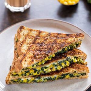 Spinach & Corn Sandwich
