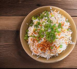 Vegetable Burnt Garlic Fried Rice
