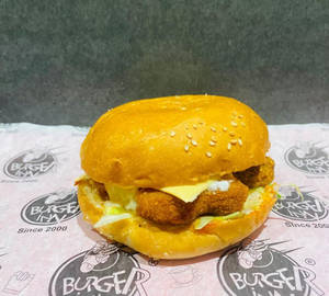 Veg Nuggets Burger