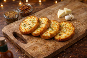 Chessy Herbed Garlic Bread [4 pieces]