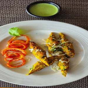 Veg seekh kebab
