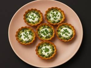 Baked Spinach Cheese Tart
