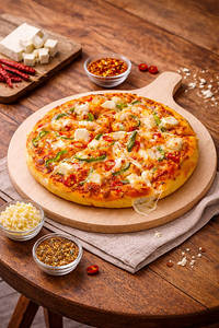 Pop Up Paneer Pizza