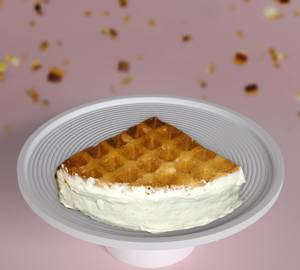 Classic White Choco Waffle