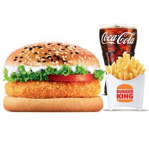 BK Chicken Burger Combo (M)