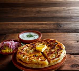 Aloo payaz Paratha tandoori