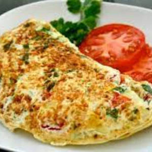 Chicken Kheema Omelette