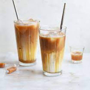 Iced Caramel Macchiato (calorific Indulgence)