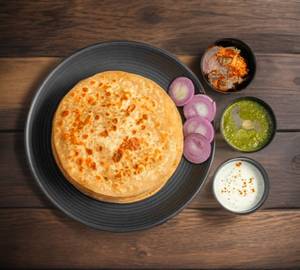 Desi Ghee Masala Paratha Thali