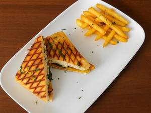 Flame Grilled Garden Focaccia Sandwich