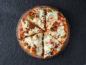 Schezwan Chicken Cheese Pizza