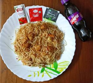 Hakka mixed chawmin + campa