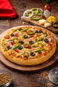 Veg Loaded Pizza-medium