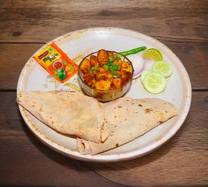 Aloo Jeera 250Ml With 2 butter Tawa Roti 