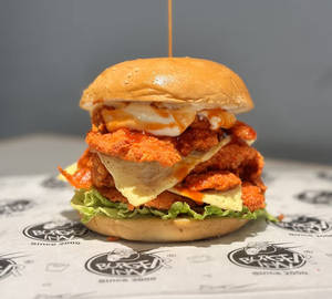 Chicken Xxx Zinger Burger