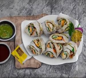 Single Egg Double Chicken Roll